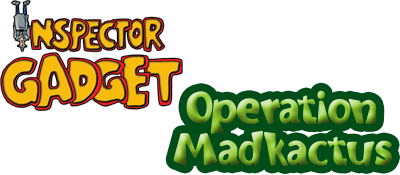 Inspector Gadget Operation Madkactus logo for GameBoy Color